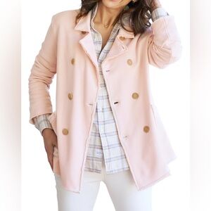 Frank & Eileen NWD Belfast Triple Fleece Light Pink Size XS